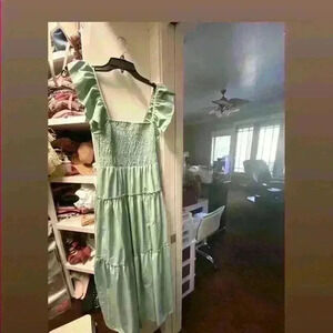 Beautiful Ruffle Maxi  dress